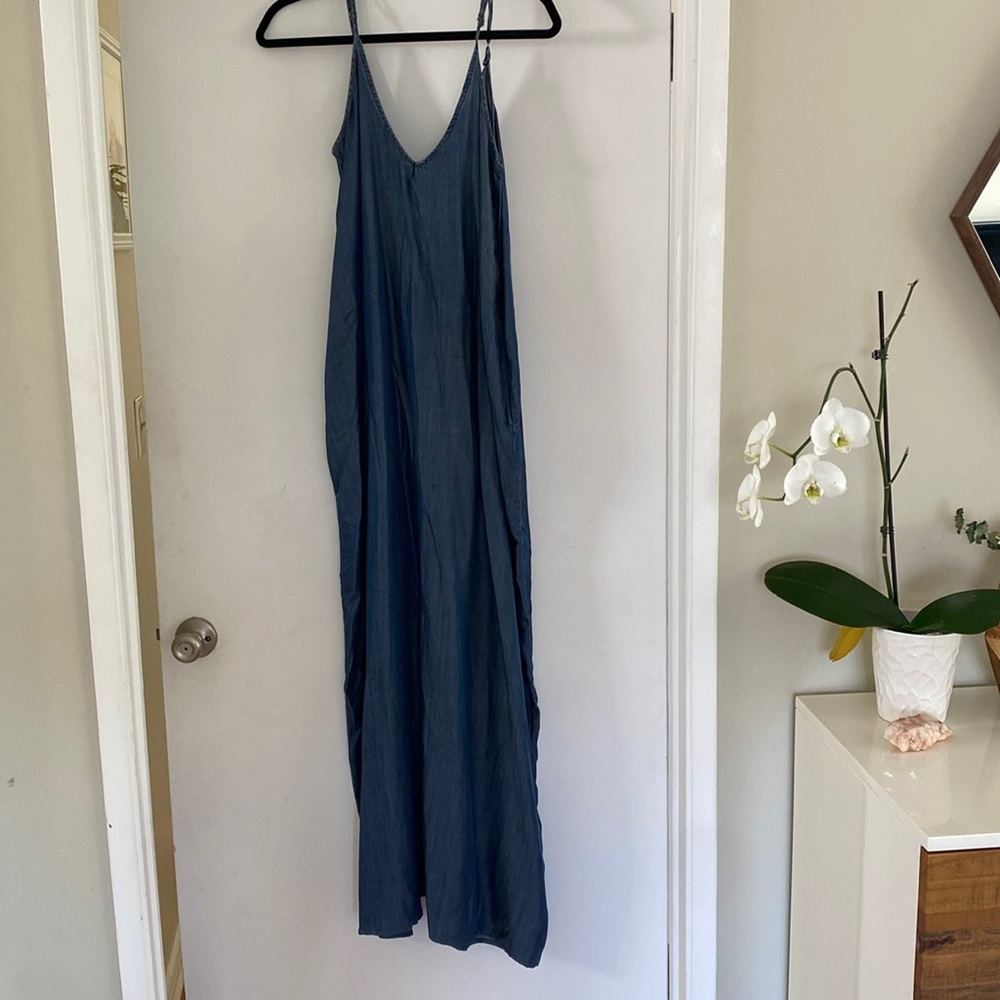 All denim lightweight dress